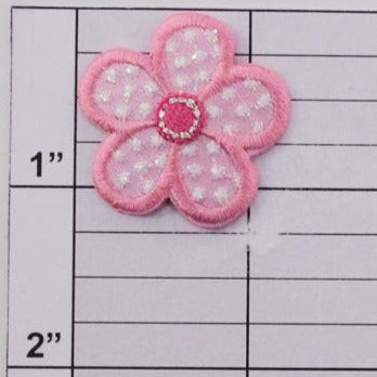 flower applique 4 colors