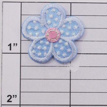 flower applique 4 colors