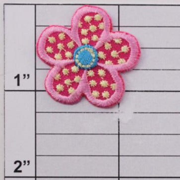 flower applique 4 colors