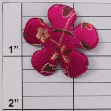 Oriental Flower applique