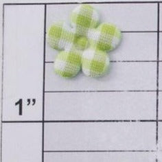 Mini 1/2" flower applique 6 colors (6 per bag)