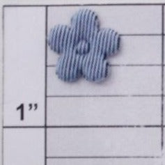 Mini 1/2" flower applique 6 colors (6 per bag)