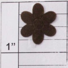 Felt flower applique 10 colors (6 per bag)