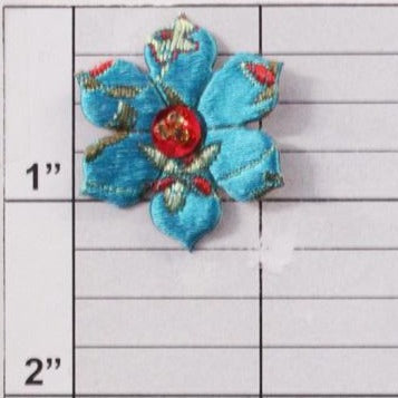 Flower Applique 1-1/4" -  5 Colorways