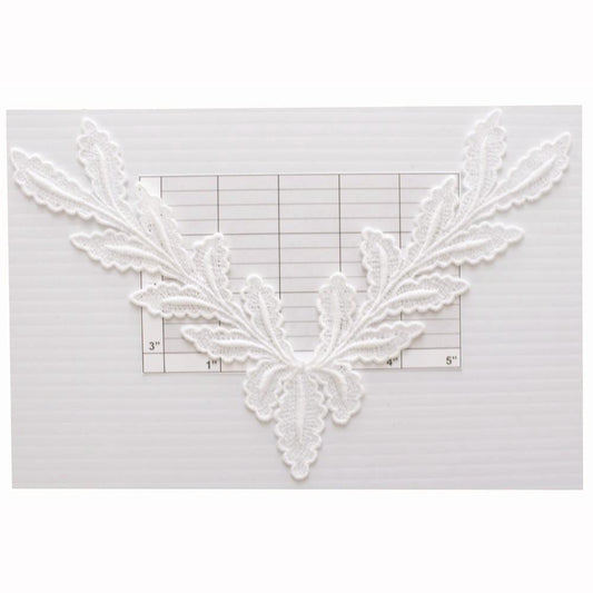 venice-lace-v-shape-center-leaves-motif