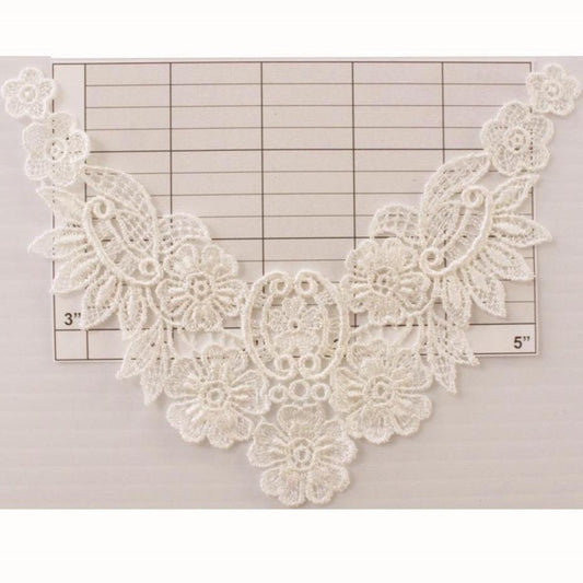 venice-lace-v-shape-bodice-center-floral-leaves