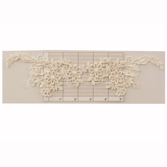 Embroidered collar pieces