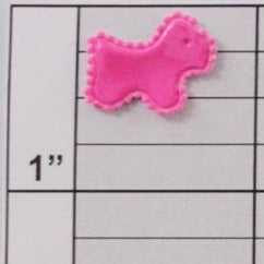 shiny puppy applique 10 colors (6 per bag)