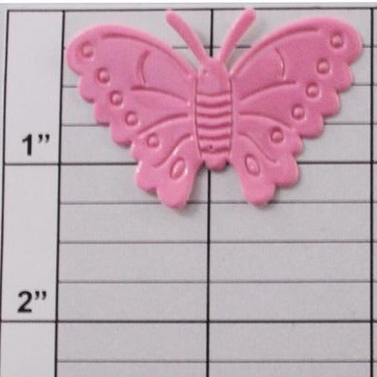 Shiny butterfly applique 10 colors (4 per bag)