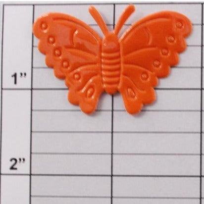 Shiny butterfly applique 10 colors (4 per bag)