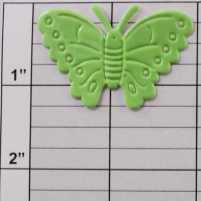 Shiny butterfly applique 10 colors (4 per bag)