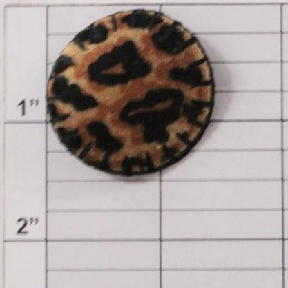 Leopard print shape appliques 4 styles