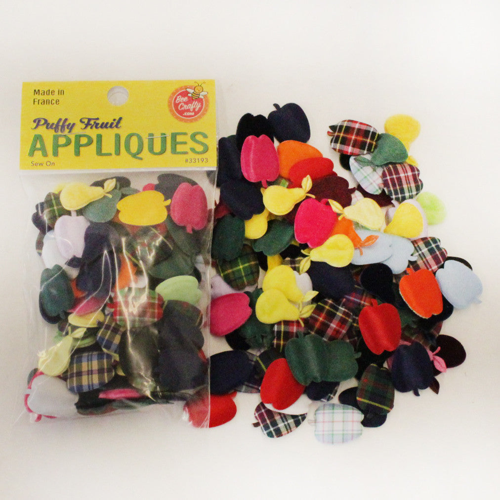 Puffy Fruit Appliques