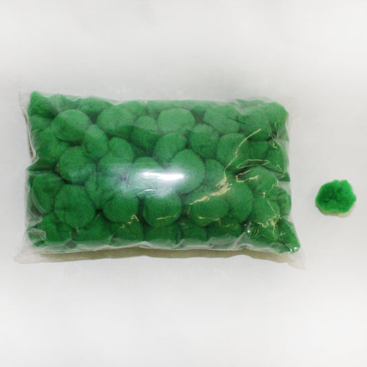 Medium Green Pom-Poms
