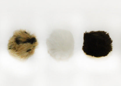 1.5" Faux Fur Pom-Pom Balls