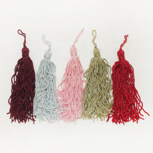 4" Rayon Chainette Tassels