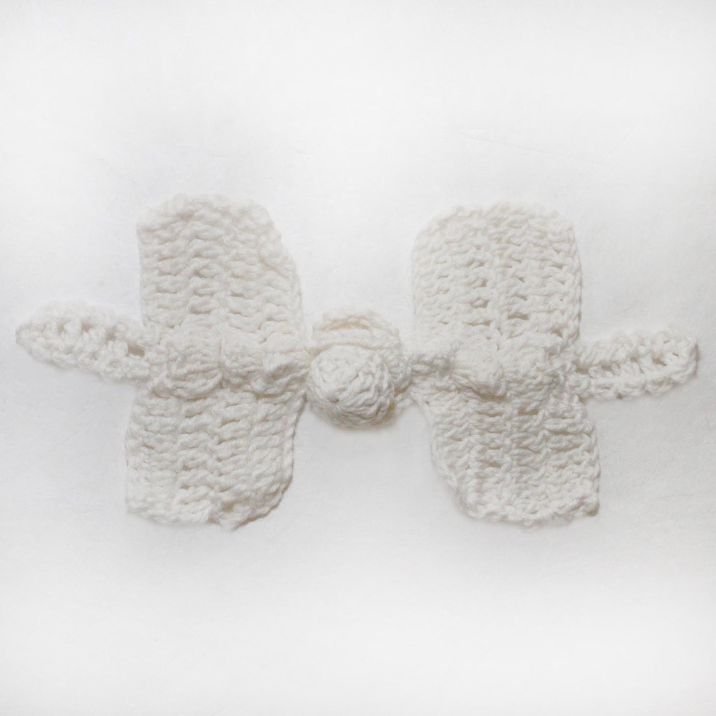 5" Crochet Dragonfly Frog Knot Closure
