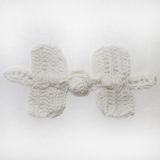 5" Crochet Dragonfly Frog Knot Closure