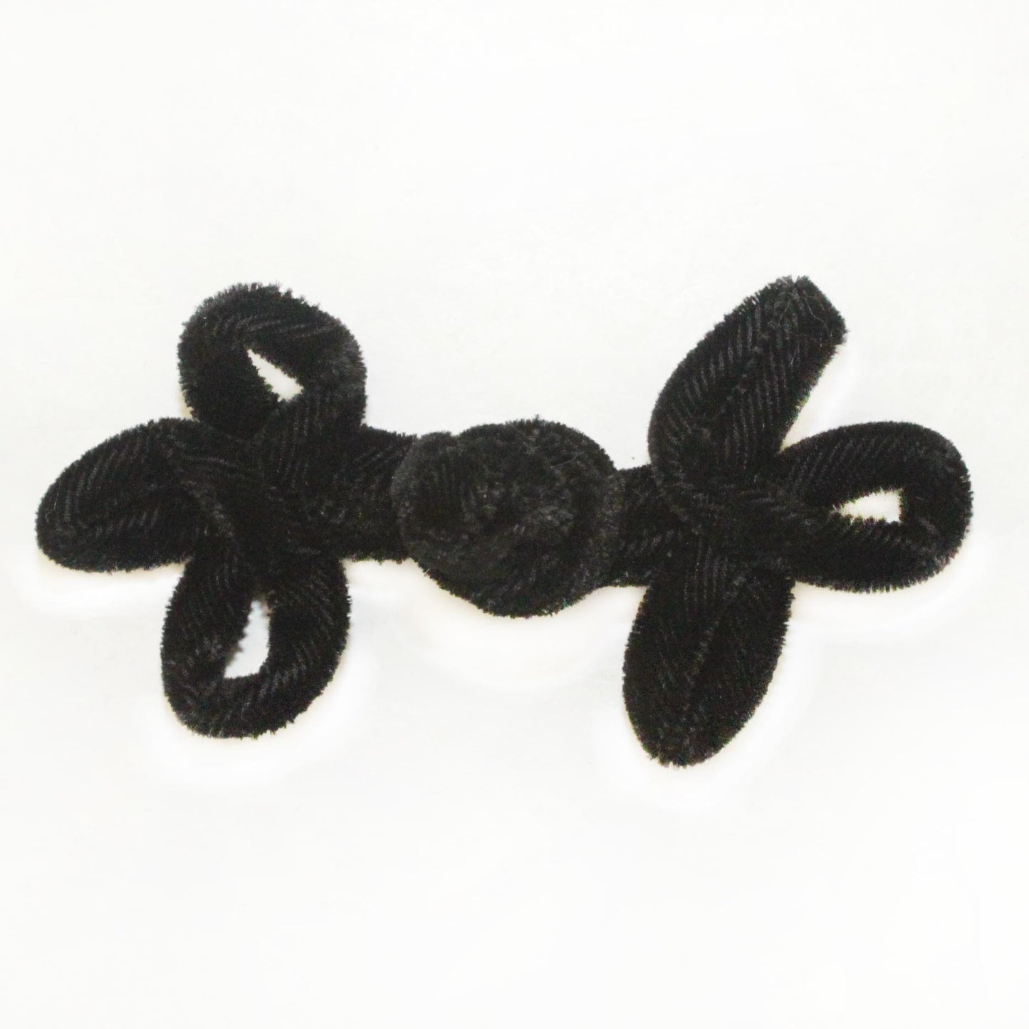 2-1/2" Velvet Three Leaf Frog Knot - 10 sets
