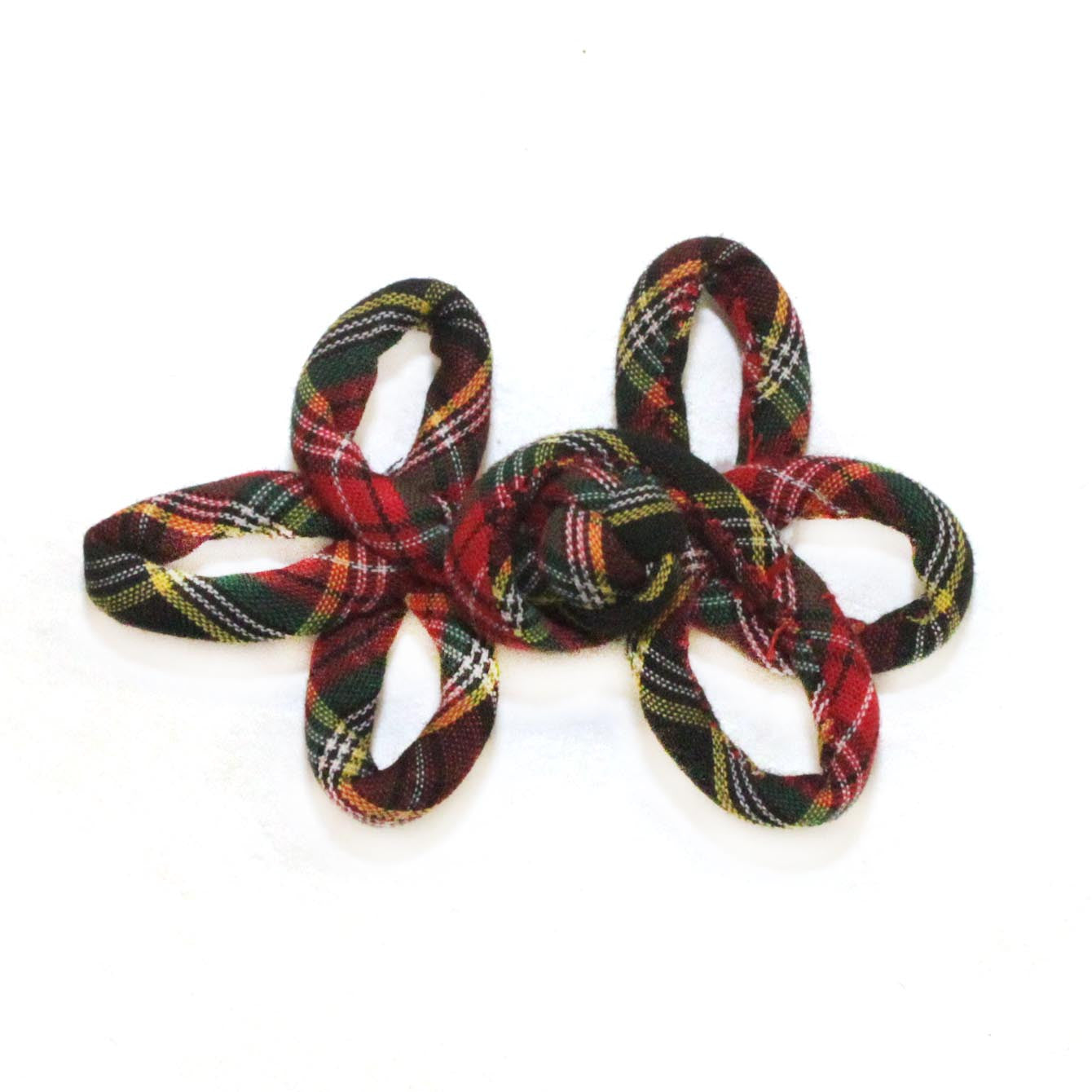 3.5" Three Loop Plaid - 10 sets
