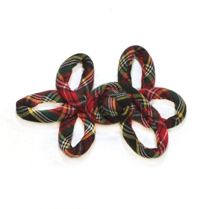 3.5" Three Loop Plaid - 10 sets