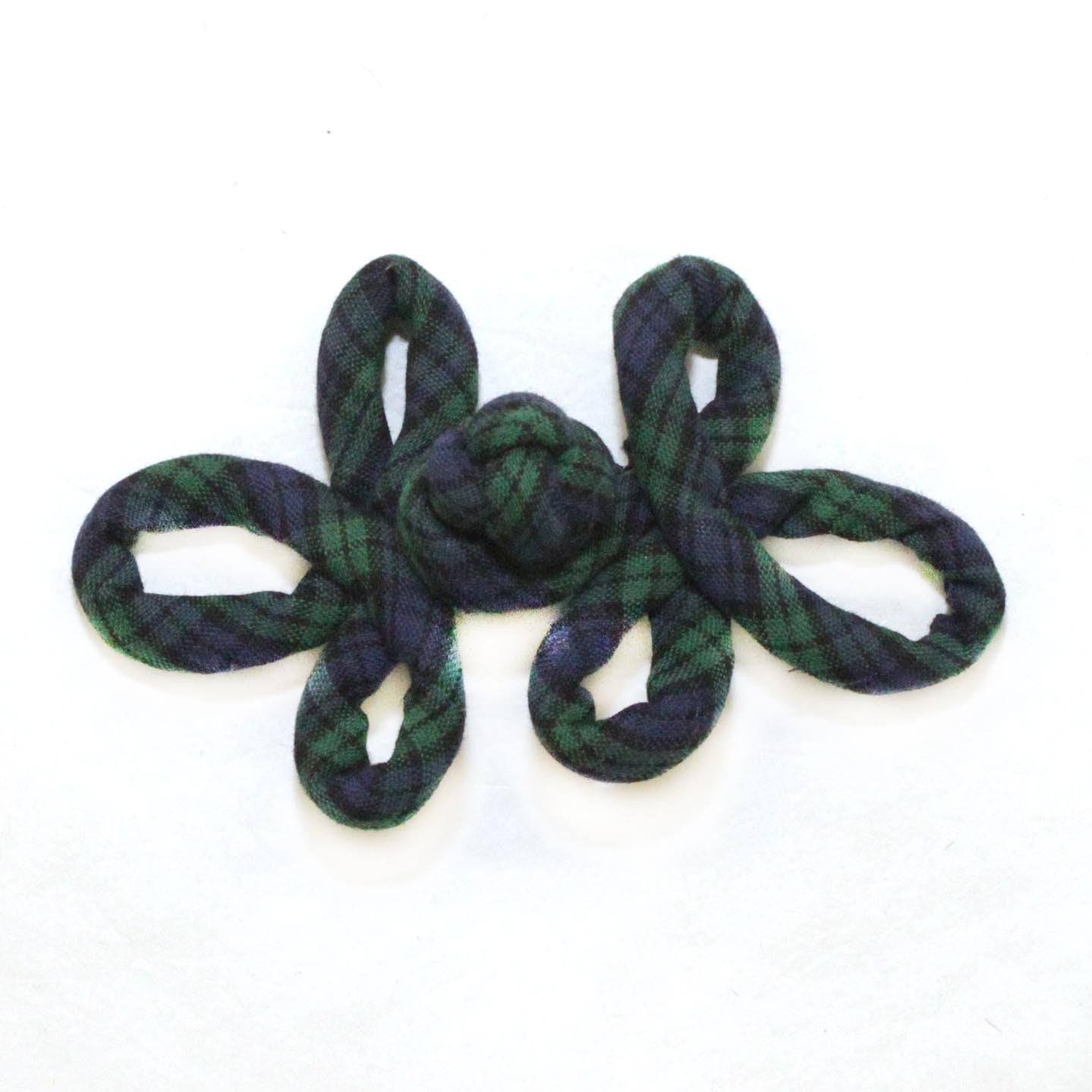 3.5" Three Loop Plaid - 10 sets