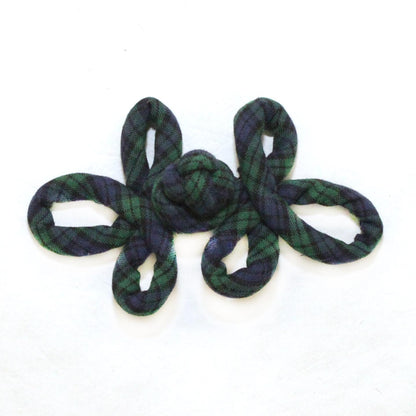 3.5" Three Loop Plaid - 10 sets