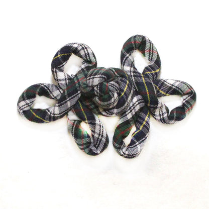 3.5" Three Loop Plaid - 10 sets