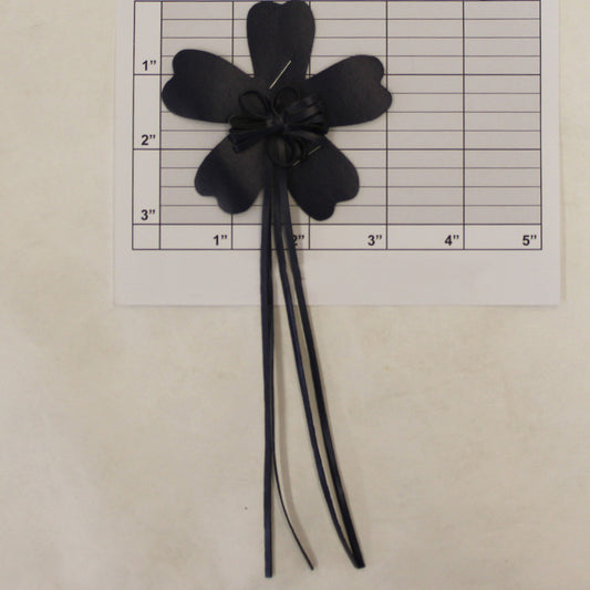 Flower Applique with Tassel