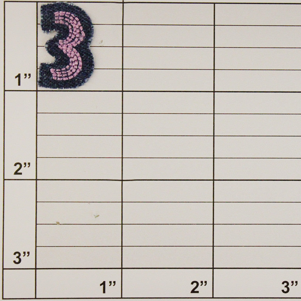 Number Appliques