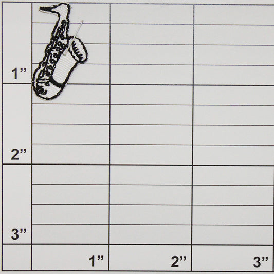 Saxophone Musical Instrument Applique
