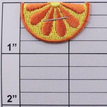 Orange applique