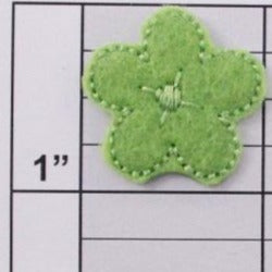 flower applique 8 colors (6 per bag)