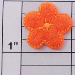 flower applique 8 colors (6 per bag)
