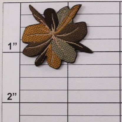 flower applique 5 colors