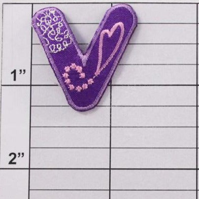 Design letter applique 13 styles/colors