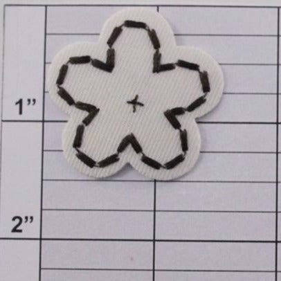 Flower Applique (6 per bag)