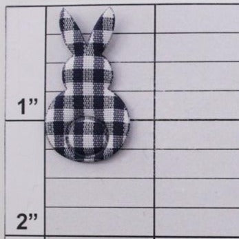 Bunny applique 8 colors (6 per bag)