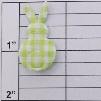 Bunny applique 8 colors (6 per bag)