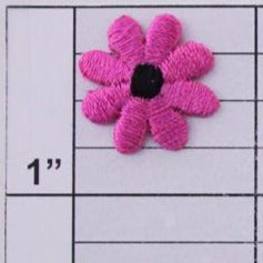 Flower applique 3 colors (6 per bag)