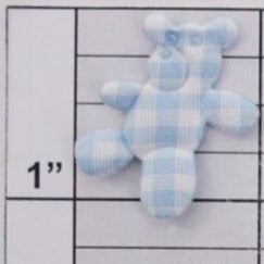 Teddy bear applique 7 colors (6 per bag)