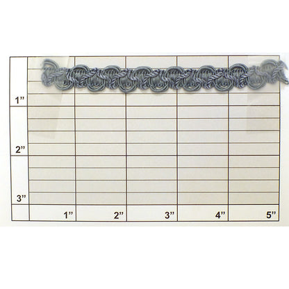 Scroll & Zig Zag Gimp Braid 1/2" - 8 Colors