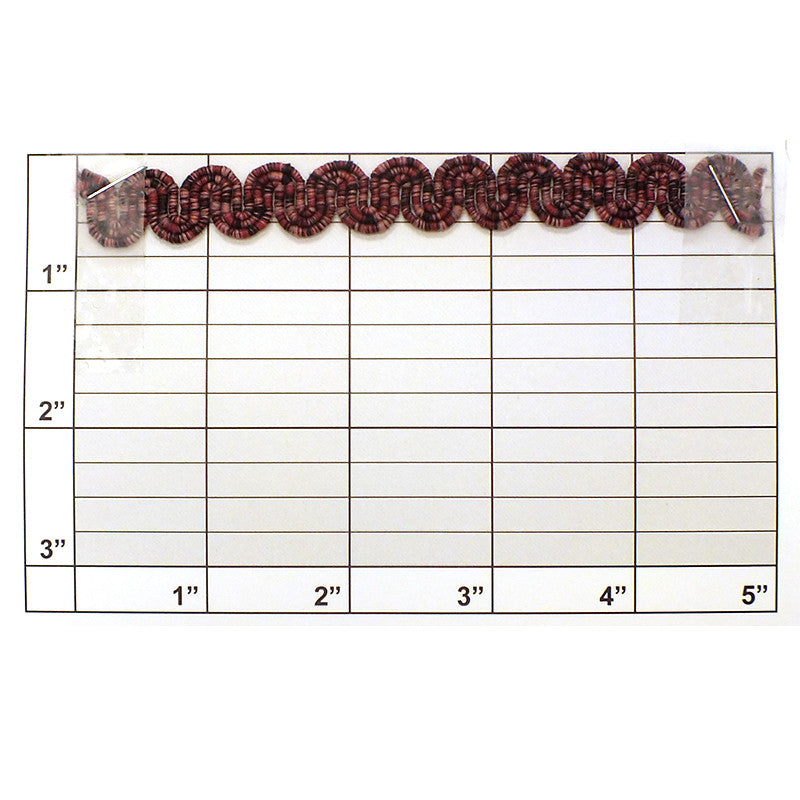 Scroll Braid 1/2" - 4 Colorways