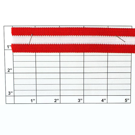 Striped Knit Trim 1-1/8" - 3 Colorways