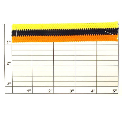 Striped Knit Braid 7/8" - 4 Colorways