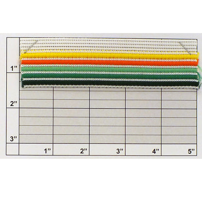 Ribbed Piping w/ Lip 7/8" (Per Yard) 5 Colors