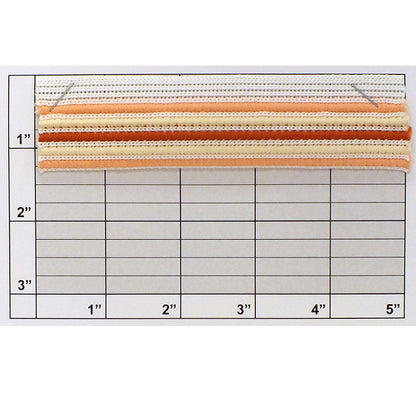 Ribbed Piping w/ Lip 7/8" (Per Yard) 5 Colors