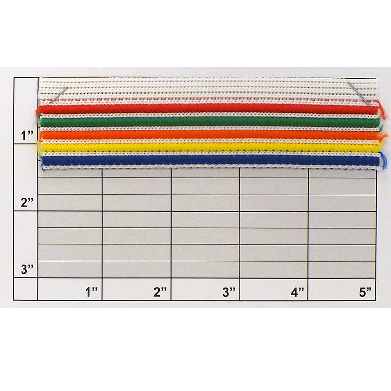 Ribbed Piping w/ Lip 7/8" (Per Yard) 5 Colors