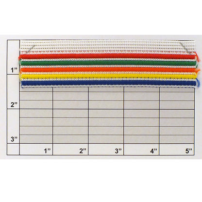 Ribbed Piping w/ Lip 7/8" (Per Yard) 5 Colors