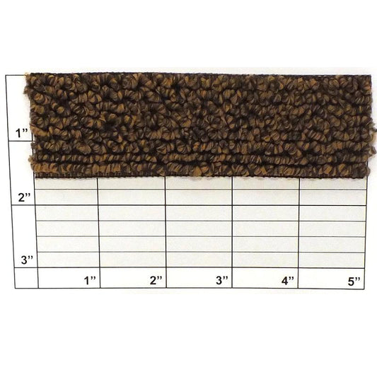 Berber Fabric Trim 1-1/2" (Per Yard) Brown Multi